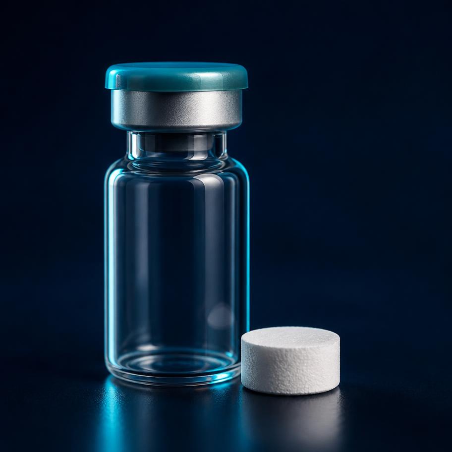 IGF-1 LR3 Recombinant — research peptide vial at 99.4% HPLC purity